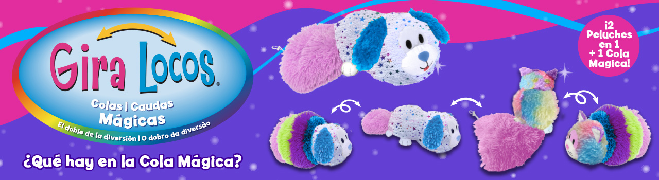 Gira Locos - Peluches Colas Magicas